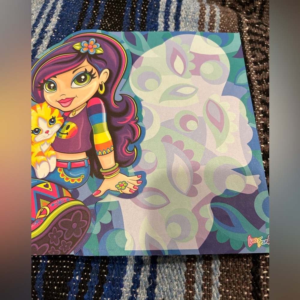 Vintage Lisa Frank Stationery Paper
